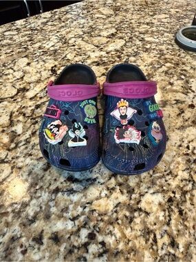 Disney Villain Crocs Toddler Size 11